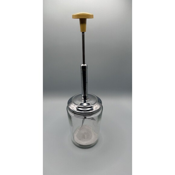 ACME VINTAGE 1.5 CUP FOOD & NUT CHOPPER WITH EMBOSSED MEASUREMENTS MADE IN USA - Picture 2 of 5